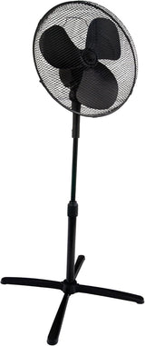 Igenix 16" Pedestal Fan Black