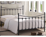 Florida Double Bed Frame - Black