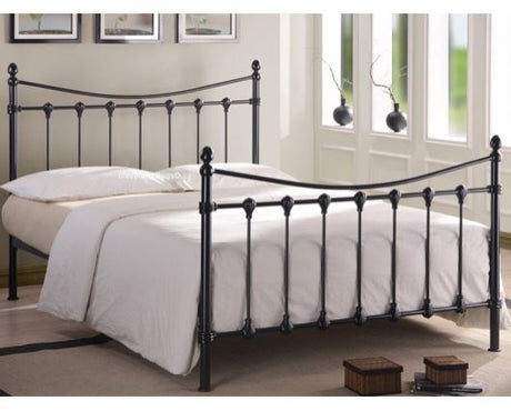 Florida Double Bed Frame - Black