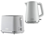 Essentials Daewoo Stirling 2 Slice Toaster & 1.7 Kettle White