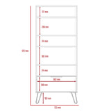 Nexus Display Bookcase with Door