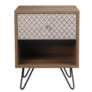 Casablanca 1 Drawer Lamp Table