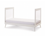Maura 3 Piece Room Set - White with Acrylic