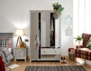 Lachlan 3 Door 2 Drawer Wardrobe
