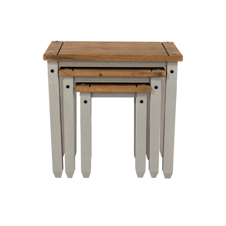 Corona Grey Nest of Tables