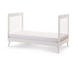 Maura Cot Bed - White with Acrylic