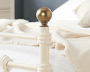 Athens Single Bed - Cream