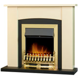 Hilton Fireplace Suite in Cream 39 inch