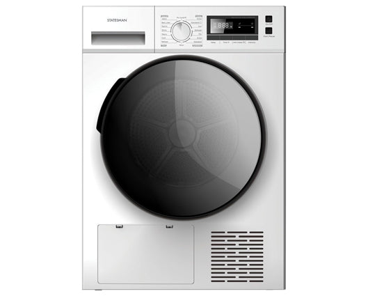 Statesman THP18W 8kg Heat Pump Tumble Dryer White