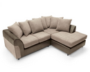Harley Right Hand Facing Corner Sofa - Brown
