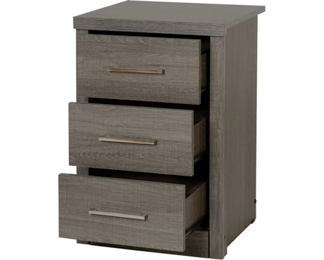 Lamont 3 Drawer Bedside Chest