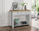 Harper 2 Drawer Console Table-Grey