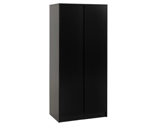 MALVERN 2 DOOR WARDROBE - BLACK