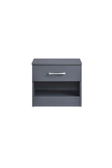 Highbury Bedside Pair - Dark Grey