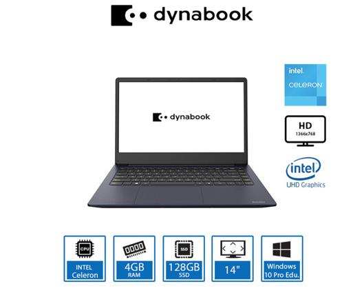Toshiba Dynabook Satellite Pro C40-G-109 Intel Celeron 128GB 14" Laptop & HP DeskJet 2820e All-in-One Wireless Inkjet Printer