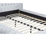 Grace King Bed - Grey