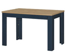 Harper Navy Dining Table & bench set