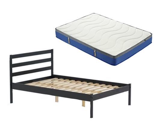 Luka Bed with SleepSoul Nebula Mattress - Single