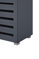 Euston 3 Door Shoe Cabinet - Dark Grey