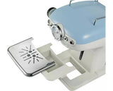Ariete Manual Vintage Espresso Coffee Machine with Milk Frother - Blue