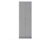 Easton 2 Door Wardrobe- Grey