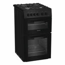 Hotpoint HTG5GCB Gas Twin Cooker 50CM - 59L with Fast Preheat