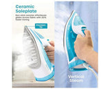 Swan 2600W Steam Iron with Ceramic Soleplate