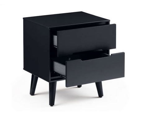Langham 2 Drawer Bedside - Anthracite