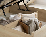 Herringford Ottoman Bed Oak - Double