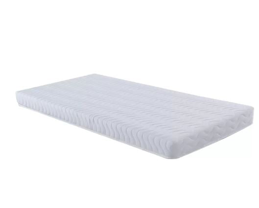 Soho Metal Platfrom Bed Black with Nimbus Foam Mattress - Single