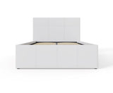 Sage Side Lift Single Ottoman- White