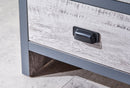 Baxter 2 Drawer Coffee Table-Grey