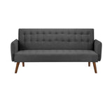 Hudson Sofa Bed - Charcoal