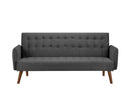 Hudson Sofa Bed - Charcoal