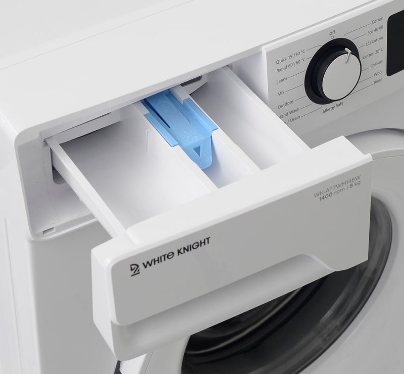 White Knight AT7WM148W 8kg Washer 1400rpm
