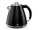 Swan 1.5L Retro Jug Kettle Black