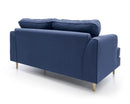 Hollie 2 Seater Sofa - Oxford Blue