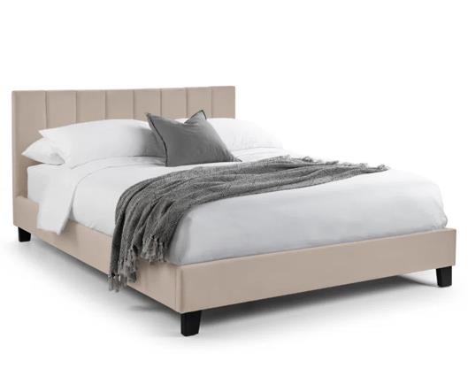 Rosa Velvet Bed in a Box Cream - King