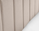 Rosa Velvet Bed in a Box Cream - King