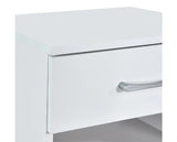 Highbury 1 Drawer Bedside - White
