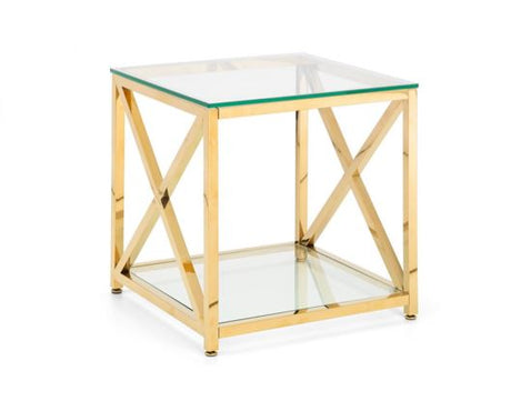 Madison Lamp Table - Gold