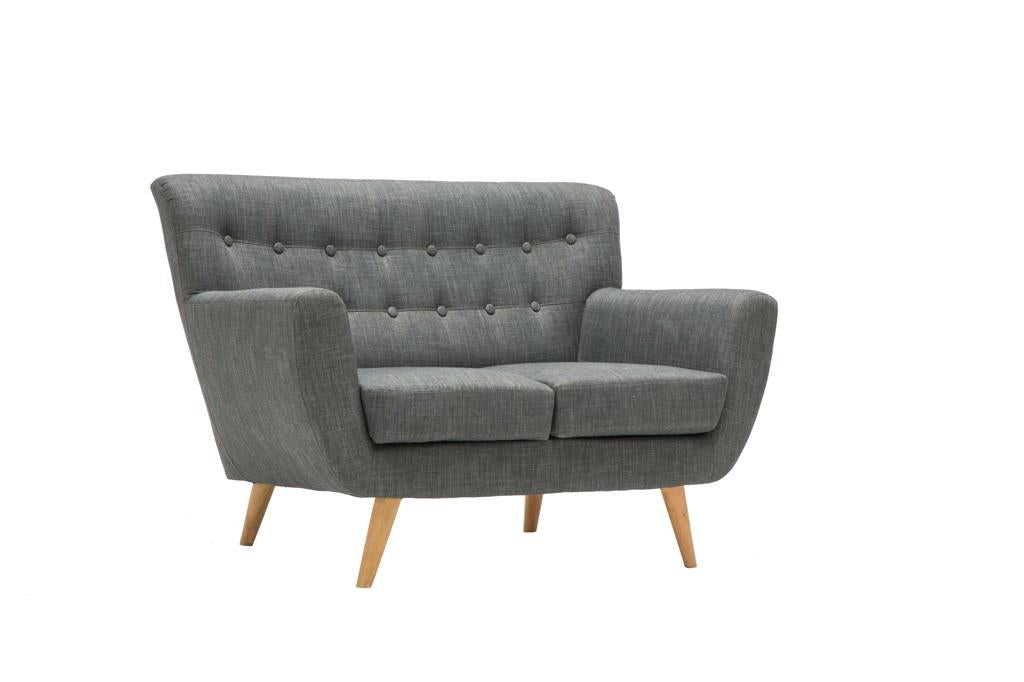 Largo 2 Seater Sofa Grey