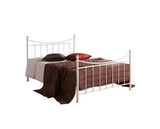 Amber King Bed Frame-Ivory