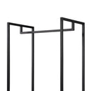 Scala Open Wardrobe with 2 Shelves - White