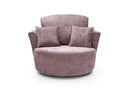 Heidi Swivel Chair - Pink