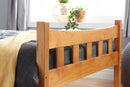 Miami Double Bed - Pine
