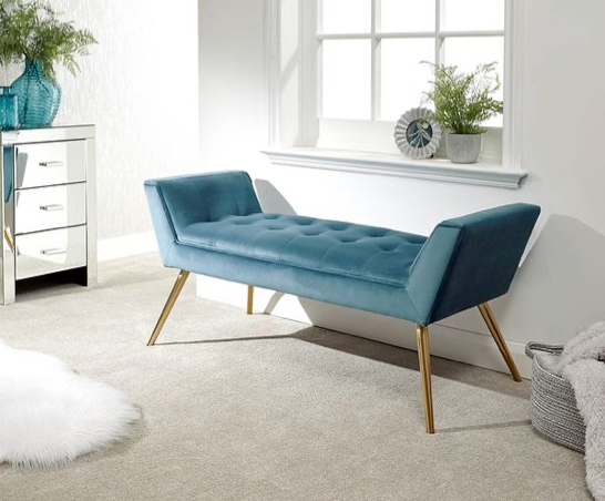 Turin Window Seat- Teal