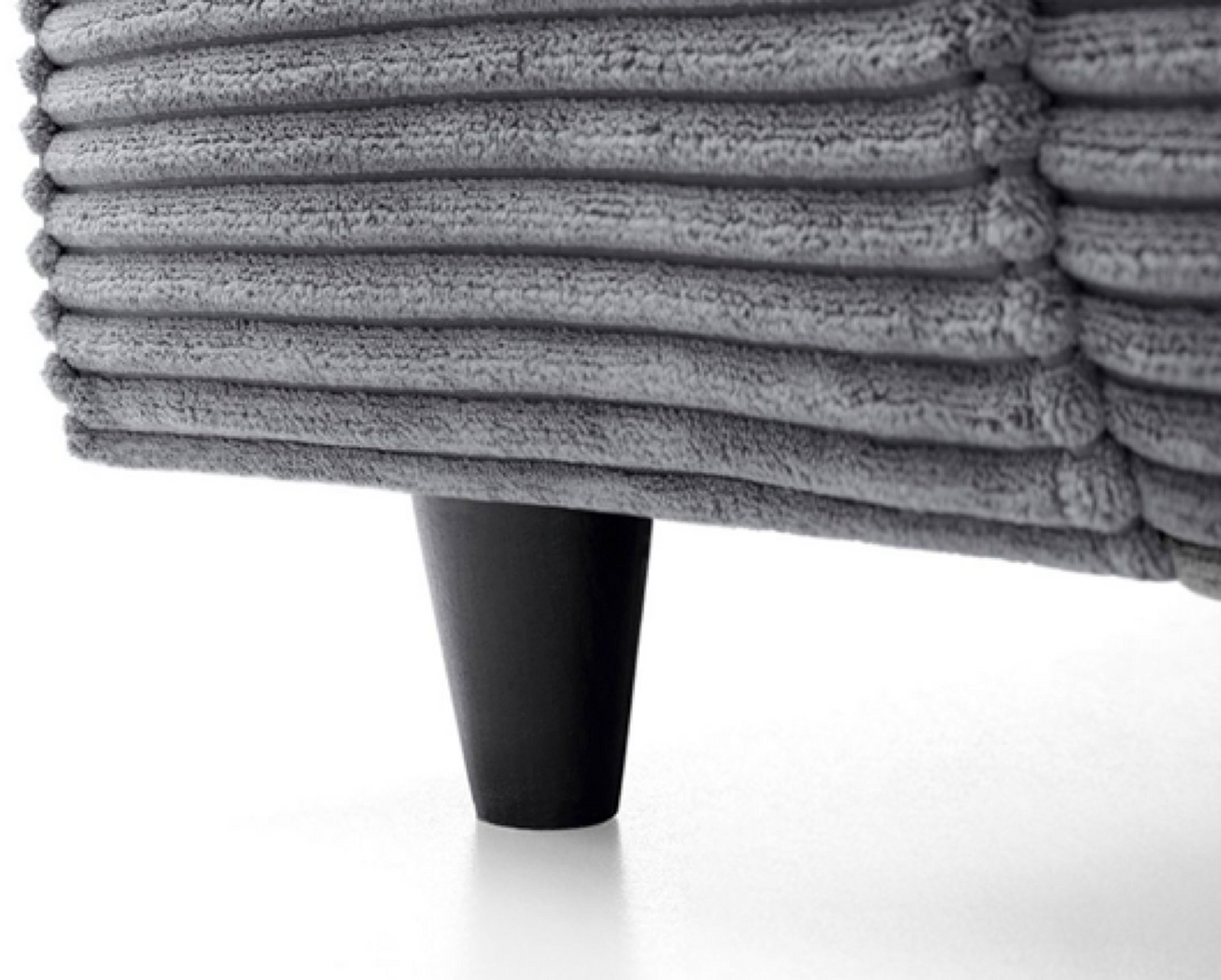 Tyler Right Hand Facing Corner Sofa - Grey