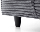 Tyler Right Hand Facing Corner Sofa - Grey