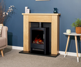 Chessington in Oak with Keston Stove